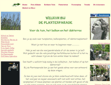 Tablet Screenshot of deplantenparade.nl